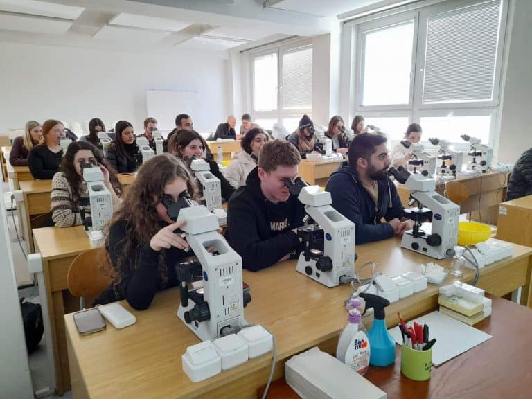 biology class - King Charles College